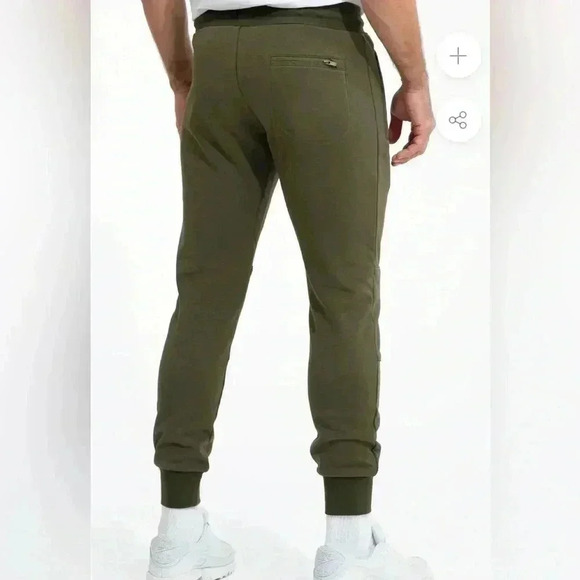 Swet Tailor Stretch Fleece Jogger Army Green Size Large NWT - Picture 3 of 4